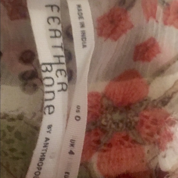 Anthropologie boho sheer top - Picture 3 of 5